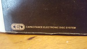 RCA Selectavision CED Video Disc Movies