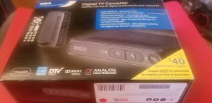 New in Box RCA DTA800B1 Digital TV Converter Box w/ Remote