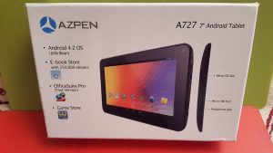 Azpen A727  7” Android Tablet  in Box