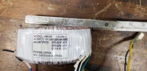 Transformer DB105  input 117V-32x2  32x2
