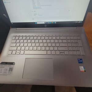 HP 17.3"  Laptop I7 8 cores 16GB DDR4 RAM, 1TB Win 11 TPN 1139 DVD